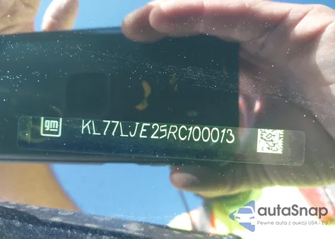 2024 Chevrolet Trax Fwd 2Rs from USA, damaged, VIN KL77LJE25RC100013